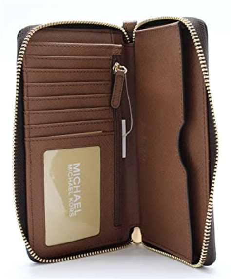 michael kors multifunction phone wallet|Michael Kors Jet Set Travel Large Flat Multifunction Phone Case.